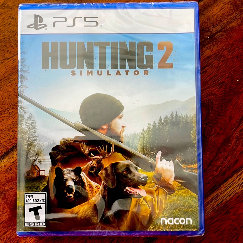 NWOT - PS5 - Play Station 5 - PS 5 - HUNTING 2 Simulator Game